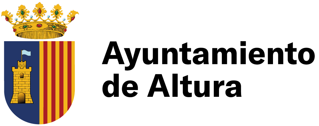 Logotipo Ayuntamiento de altura - negro