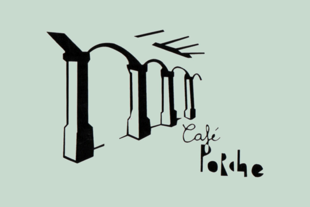 Logotipo bar Café Porche dónde comer en Altura