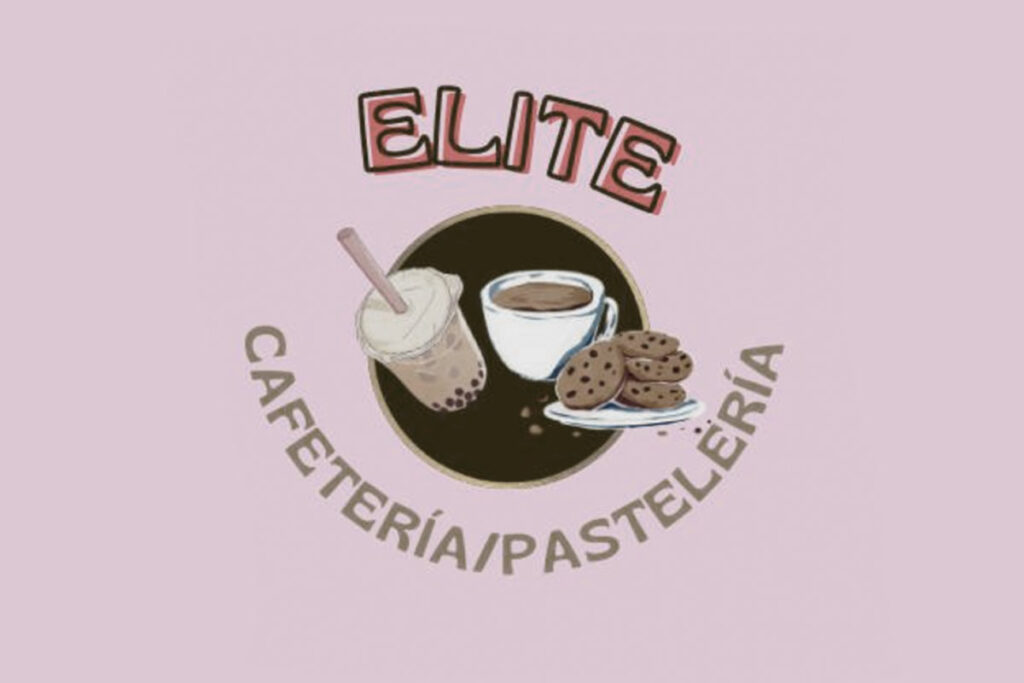 Logotipo cafetería pastelería Élite de Altura
