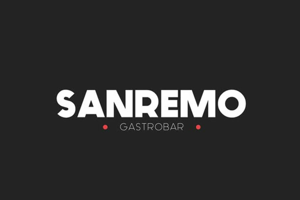 Logotipo gastrobar San Remo dónde comer en Altura